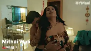 This is the Image of the Mithai Wali Episode 6 Web Series from ULLU OTT.