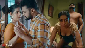 This is the Image of the Raju Ban Gaya Gentleman Episode 7 Web Series from ULLU OTT.
