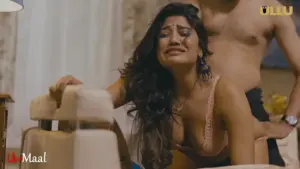 This is the Image of the Tere Mere Beech Mein Episode 5 Web Series from ULLU OTT.