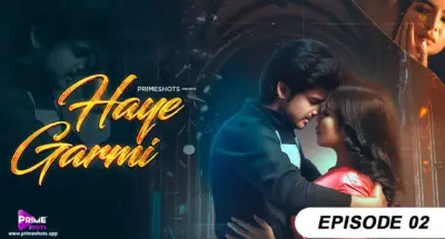 This is the Image of the Haye Garmi Episode 2 Web Series from PrimeShots OTT.