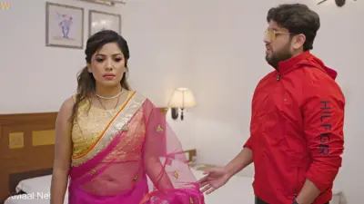 This is the Image of the Biwi Ho To Aisi S1 Episode 4 Web Series from WOOW OTT.