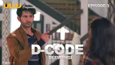 This is the Image of the D Code Episode 3 Web Series from ULLU OTT.
