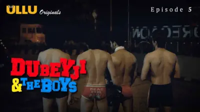 This is the Image of the Dubey Ji And The Boys Episode 5 Web Series from ULLU OTT.