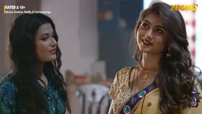 This is the Image of the Ek Chadar Maili Si Episode 4 Web Series from JUGNU OTT.