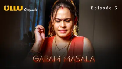This is the Image of the Garam Masala Episode 3 Web Series from ULLU OTT.