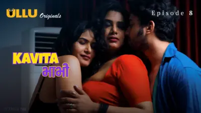 This is the Image of the Kavita Bhabhi S1 Episode 8 Web Series from ULLU OTT.