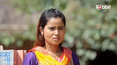 This is the Image of the Khat Kabbadi Bhaiya Ki Saali Episode 4 Web Series from Rabbit OTT.