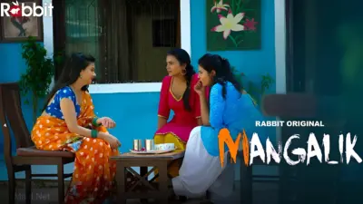 This is the Image of the Mangalik Episode 3 Web Series from Rabbit OTT.