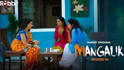 This is the Image of the Mangalik Episode 4 Web Series from Rabbit OTT.
