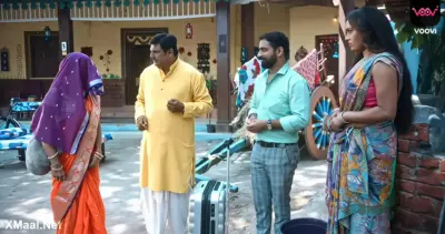 This is the Image of the Mardana Sasur S2 Episode 3 Web Series from VOOVI OTT.