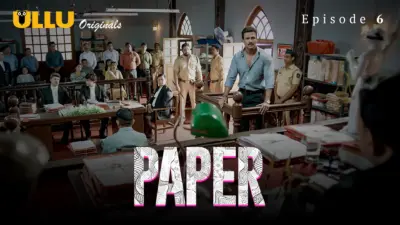 This is the Image of the Paper Episode 6 Web Series from ULLU OTT.