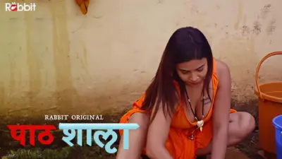 This is the Image of the PathShala S1 Episode 1 Web Series from Rabbit OTT.