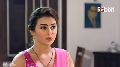 This is the Image of the Rajneeti Episode 3 Web Series from Rabbit OTT.