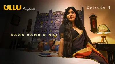 This is the Image of the Saas Bahu and NRI Episode 1 Web Series from ULLU OTT.