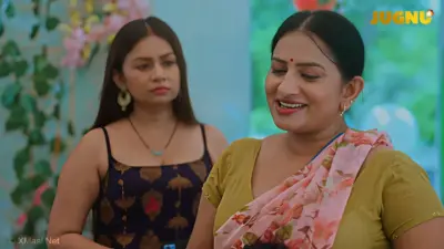 This is the Image of the Shararati Saas Episode 1 Web Series from JUGNU OTT.