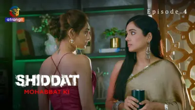 This is the Image of the Shiddat Mohabbat Ki Episode 4 Web Series from Atrangii OTT.