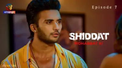 This is the Image of the Shiddat Mohabbat Ki Episode 7 Web Series from Atrangii OTT.